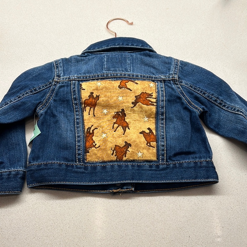 Oshkosh Denim Up cycled jacket